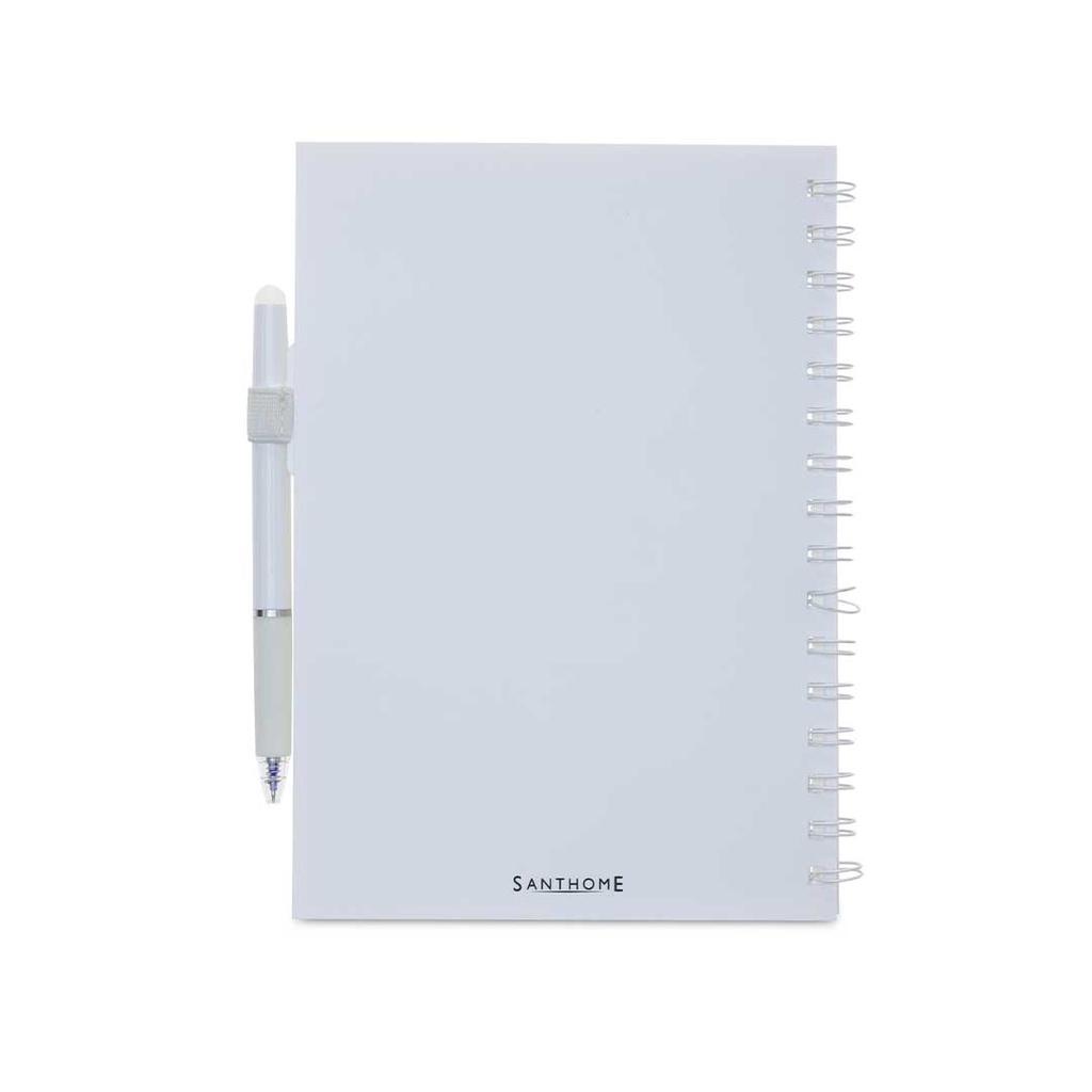 ETERNITY - Santhome Erasable Notebook & Pen Set (White)