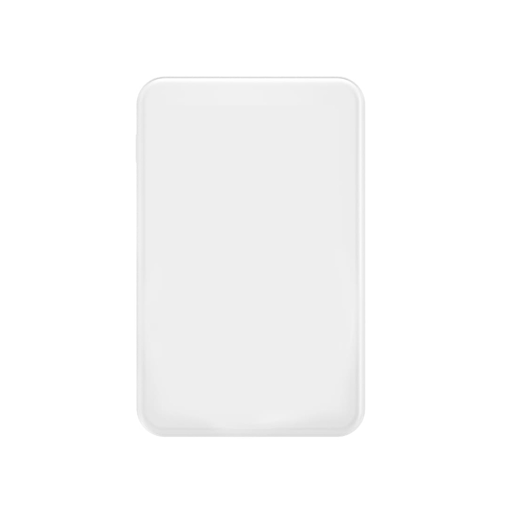 TARRENZ - Giftology 5000 mAh Magnetic Wireless Powerbank - White