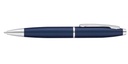 Cross Calais(TM) Matte Metallic Blue with Polished Chrome Appointments Ballpoint Pen