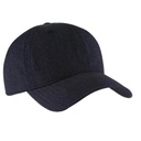 FLEX - Santhome 6 Panel Recycled Cotton Rich Cap - Navy Blue