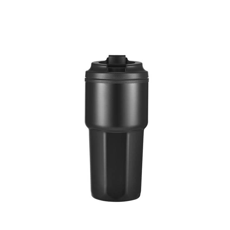 KAVALA - Giftology Steel/PP Double Wall Travel Mug 500ml - Black