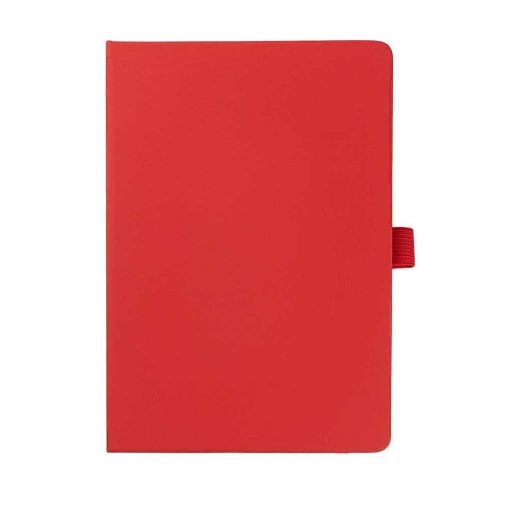 JURSI - Giftology A5 PU Notebook with Pen Loop - Red