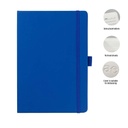 JURSI - Giftology A5 PU Notebook with Pen Loop - Royal Blue