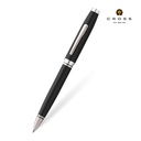 Coventry Black Lacquer with Polished Chrome Appointments Ballpoint Pen (Blue Ink) 