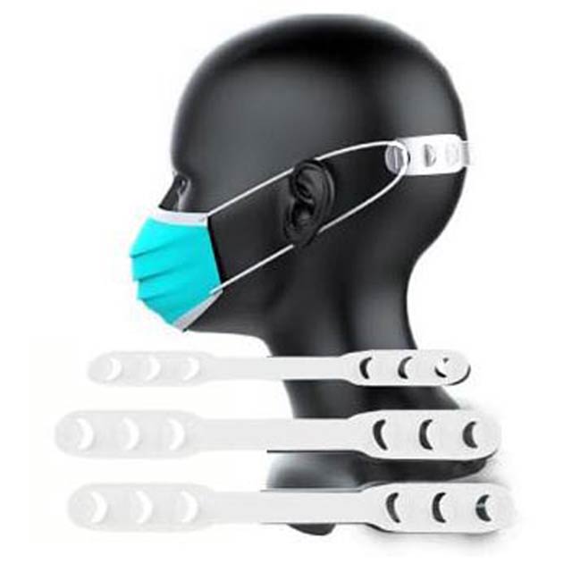 NIVALA - Mask Extension Strap Accessory - White Color