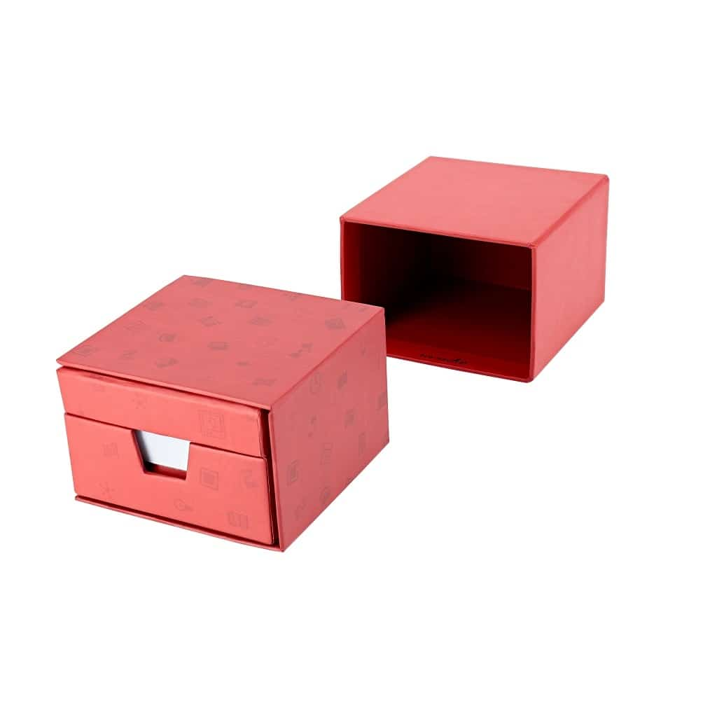 KALMAR - eco-neutral Memo/Calendar Cube - Red