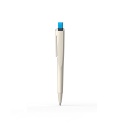 ELVAS - Click Ballpen - White/Light Blue