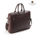 [MBCRS 883] CROSS Jasper Office Laptop Briefcase - Brown