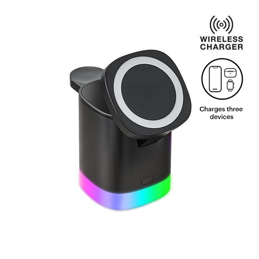 [ITWC 1222] SIRAN - Giftology Mag 3-In-1 Compact Wireless Charger